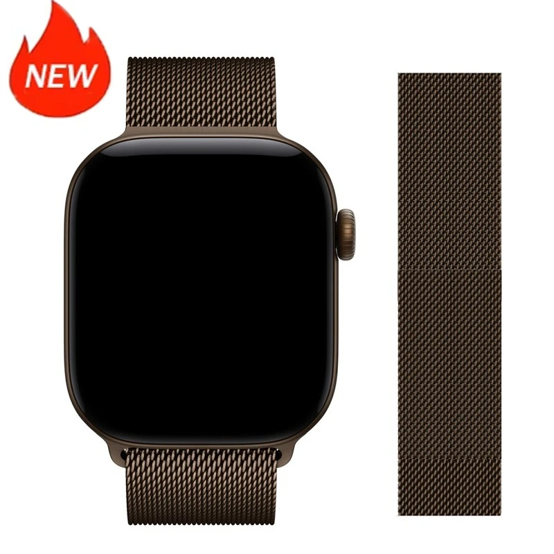 Milanese Loop Magnetic - سوار ميلانيزي لساعة أبل 45 مم