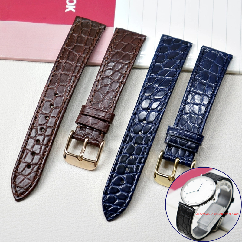 رقيقة التمساح حزام من الجلد ال - مراجعة Sport Loop Velcro وسعره
