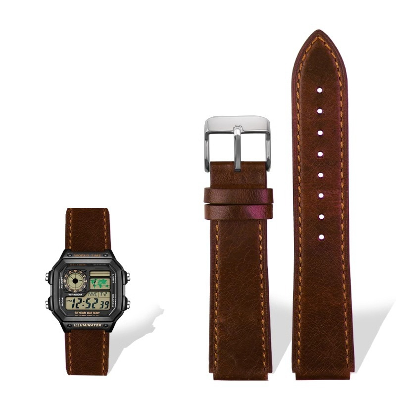 جديد ريترو جلد البقر حزام السا - مراجعة Nato Strap Nylon وسعره