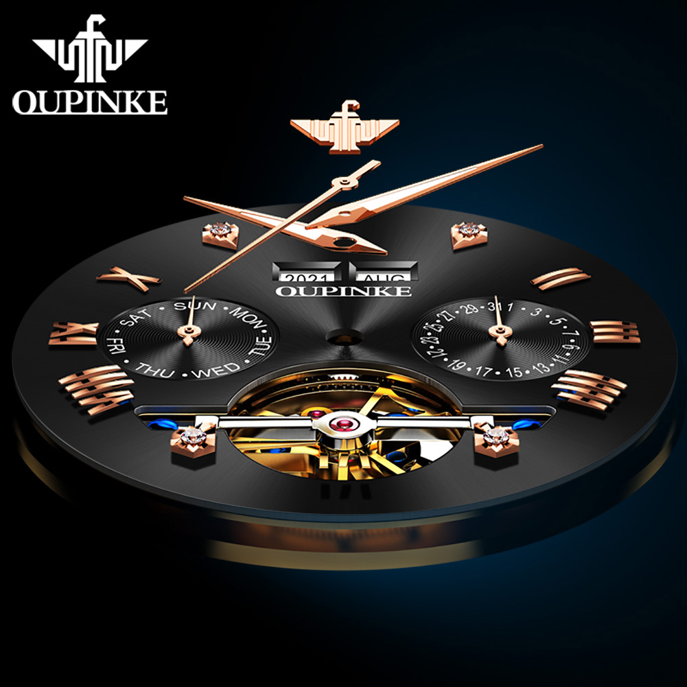 OUPINKE 3186 ساعة رجالي فاخرة  - مراجعة Omega Watch Constellation وسعره