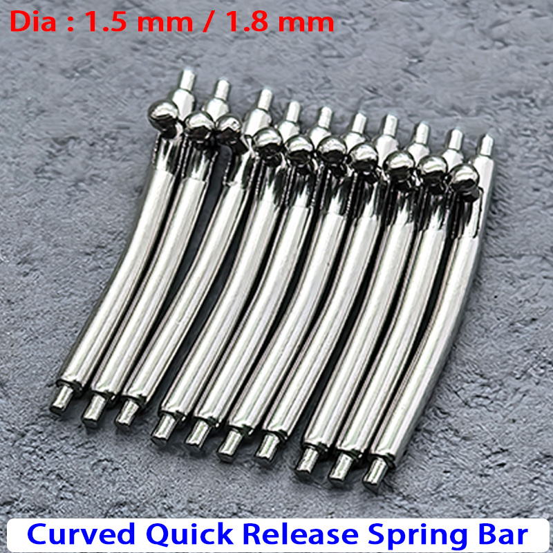 قضيب زنبركي منحني سريع الفك، ق - مراجعة Curved Spring Bar وسعره