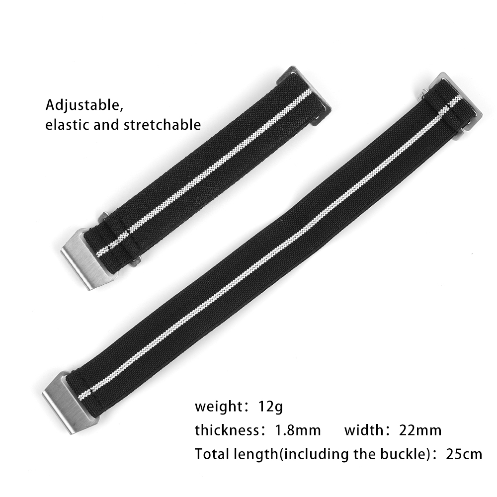 النايلون حزام (Band) ساعة 18 م - مراجعة Nato Strap Nylon وسعره