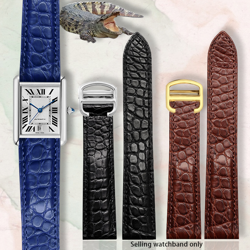 حزام ساعة من جلد التمساح باللو - مراجعة Cartier Watch Ballon Bleu وسعره