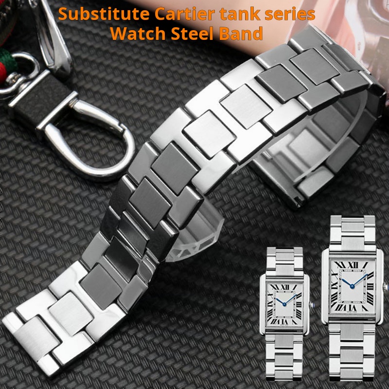 حزام ساعة كارتييه تانك سولو 31 - مراجعة Cartier Watch Tank وسعره