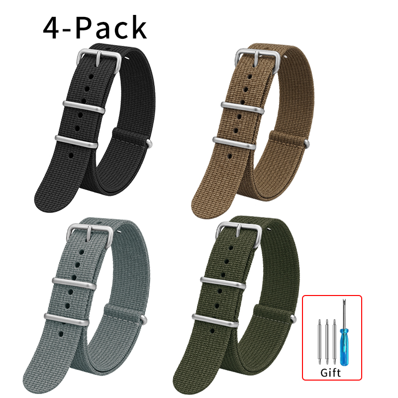 حزام نايلون عالي الجودة بتصميم - مراجعة Nato Strap Nylon وسعره