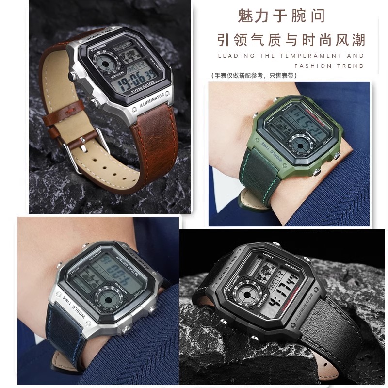 حزام ساعة من جلد البقر بتصميم  - مراجعة Nato Strap Nylon وسعره