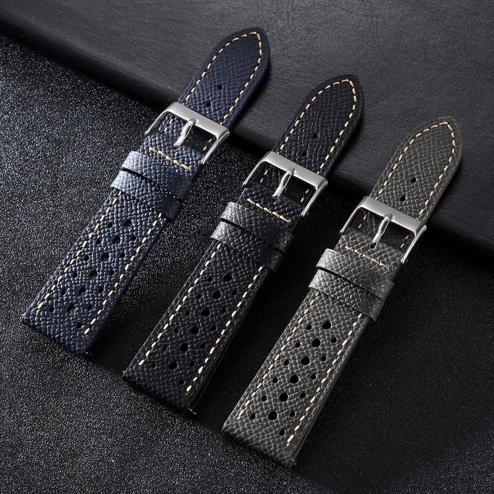 أحزمة ساعة جلد طبيعي عتيقة قاب - مراجعة Suede Strap Watch وسعره