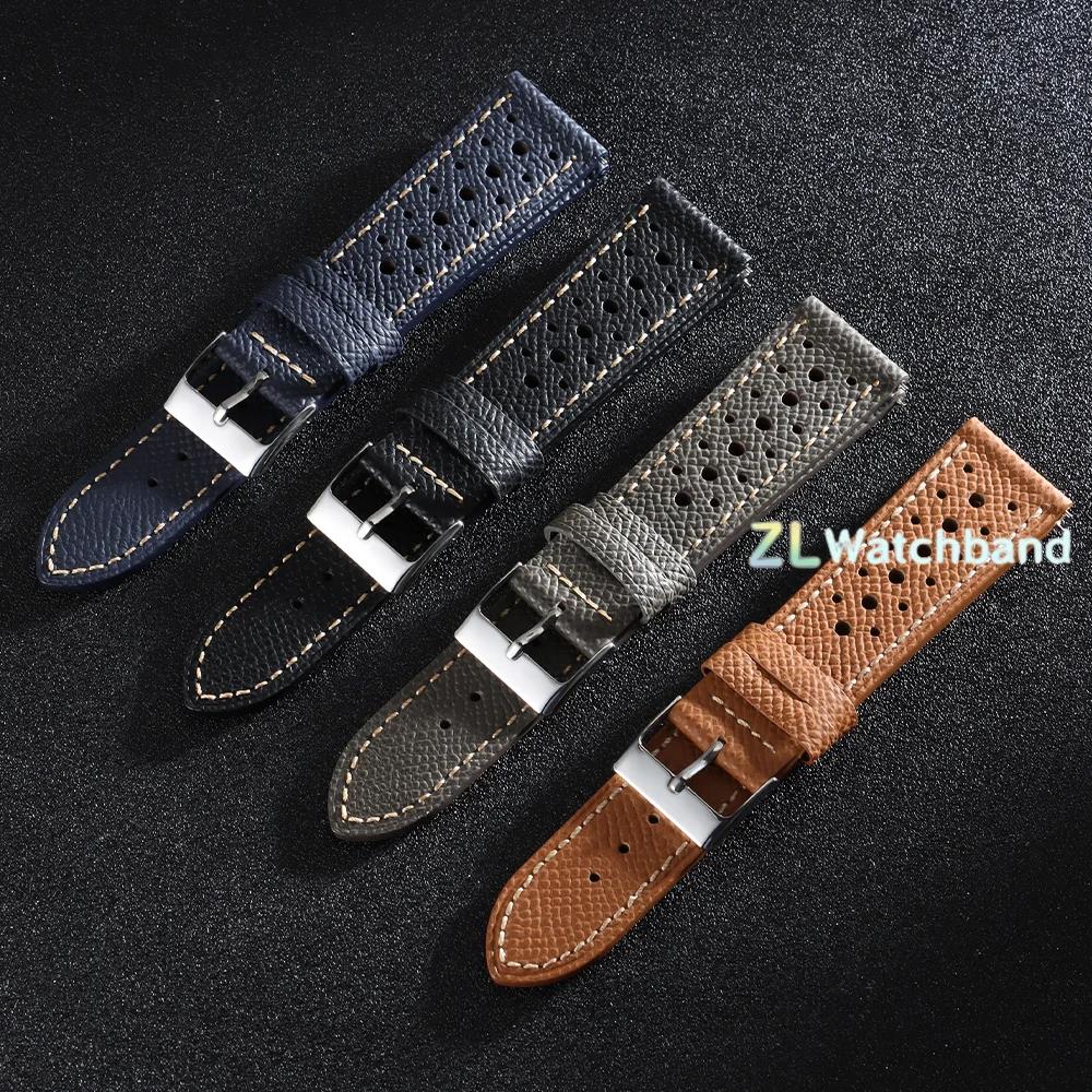 أحزمة ساعة جلد طبيعي عتيقة قاب - مراجعة Suede Strap Watch وسعره