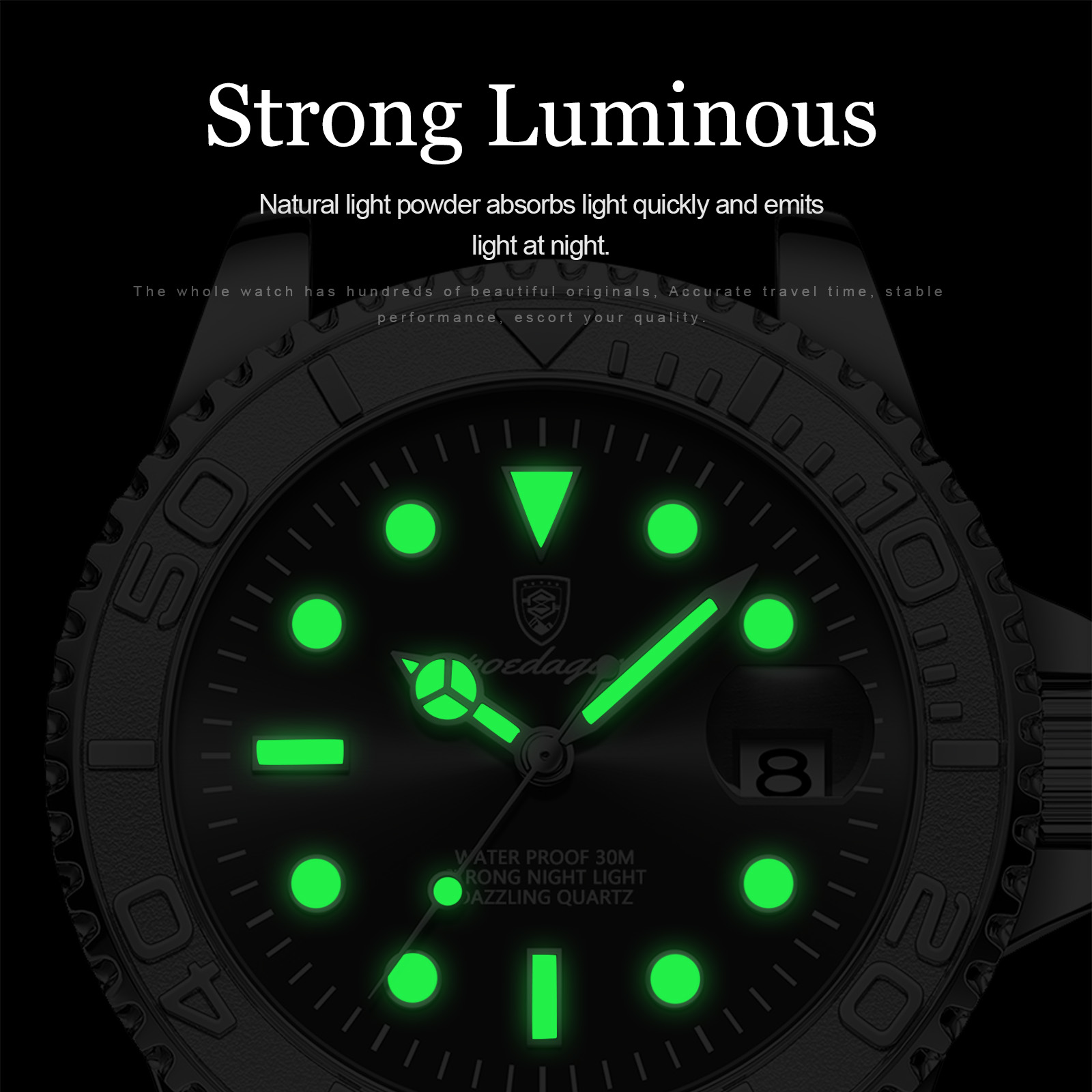 POEDAGAR ساعة رجالية فاخرة مقا - مراجعة Omega Watch Constellation وسعره