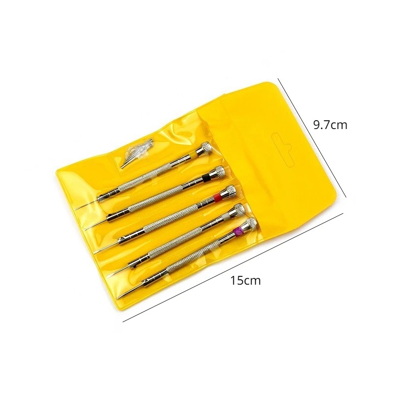 مجموعة مفكات دقيقة للساعات، 5  - مراجعة Spring Bar Tool Set وسعره
