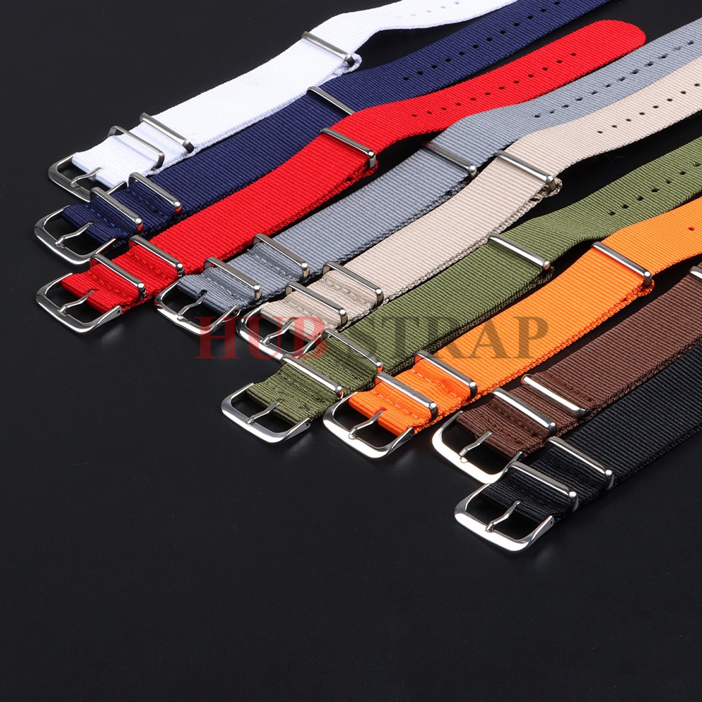 حزام ساعة من النايلون والقماش  - مراجعة Nato Strap Nylon وسعره