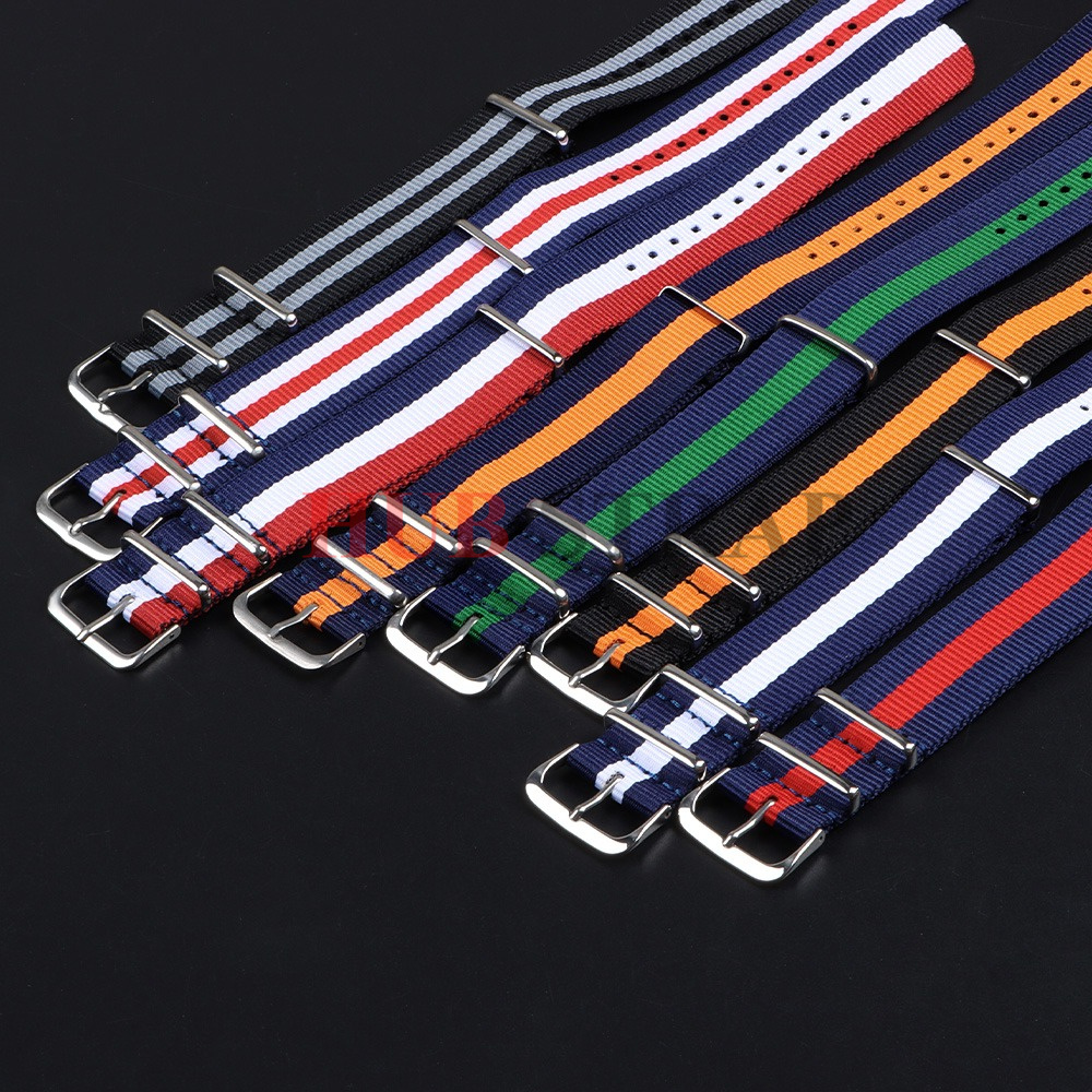 حزام ساعة من النايلون والقماش  - مراجعة Nato Strap Nylon وسعره